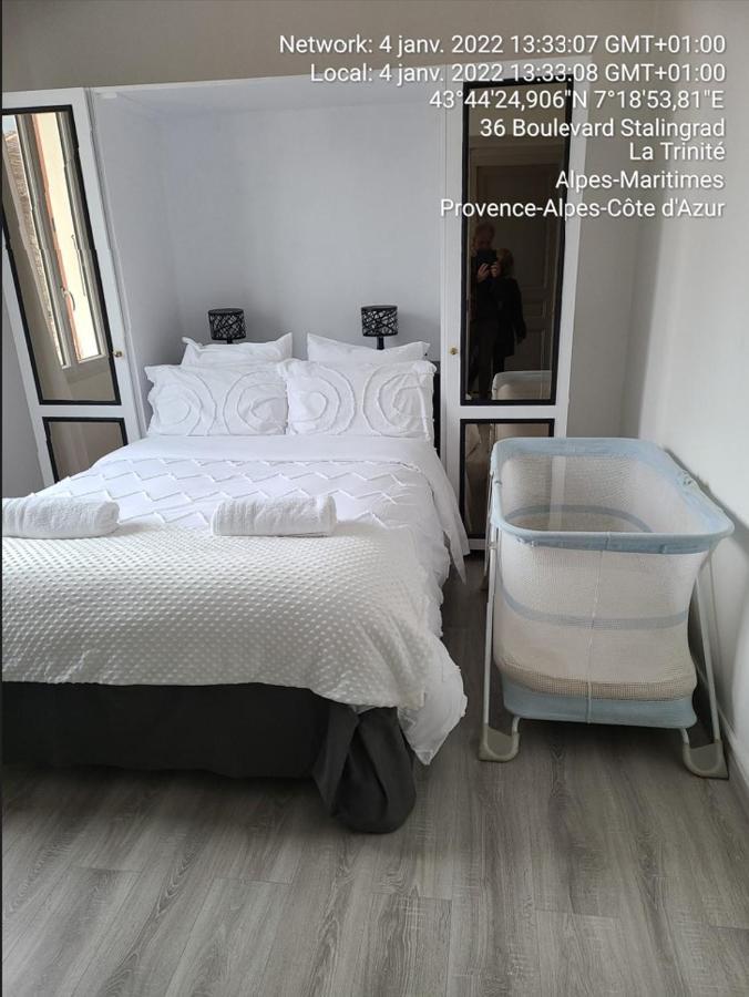 1 Chambre Paisible A La Trinite Proche De Nice Et Monaco Екстериор снимка